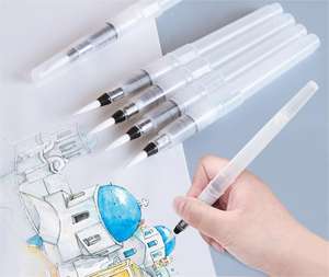 Vente directe des fabricants <span class=keywords><strong>pinceau</strong></span> <span class=keywords><strong>aquarelle</strong></span> <span class=keywords><strong>à</strong></span> tête souple <span class=keywords><strong>pinceau</strong></span> de peinture pour la Journée des enfants peut être lavé ensemble de stylos de couleur - Product Image 3