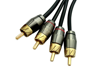 Auadio cáp 1m 3M 5m đầy đủ kim loại 2 <span class=keywords><strong>RCA</strong></span> AV âm thanh tinh khiết đồng OFC kabel AV Cáp cao cấp độ trung thực chất lượng Hifi 2 <span class=keywords><strong>RCA</strong></span> cáp - Product Image 5