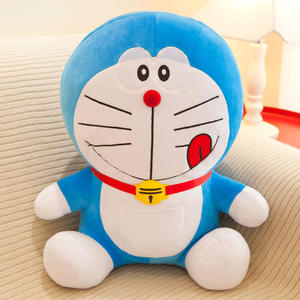 Boneco de Pelúcia <span class=keywords><strong>Doraemon</strong></span> de 50cm, Mistura de Cores, Criativo, Gato Gordo Dingdang, Super Macio, Enchimento de Algodão PP, Unissex - Product Image 6
