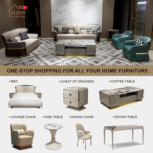 Ensemble de canapés en cuir véritable de luxe de designer italien 1, <span class=keywords><strong>2</strong></span> et 3 places pour la maison, salon - Product Image 4