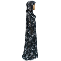 Robe de prière Abaya Hijab pour filles musulmanes de 1 à 10 ans, 1 pièce, vêtements pour enfants, robe ample, robe Jilbab, vêtements arabes