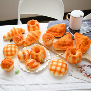 Medium Croissant Piggy Bread Squishy Slow Rising Realistic Food Squeeze Toy Stress Relief Decompression Squishies <b>Small</b> Gift - Product Image 4