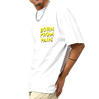 T-shirts pour hommes surdimensionnés de haute qualité, avec logo personnalisé, prix d'usine direct, vente directe, pour activités d'entreprise