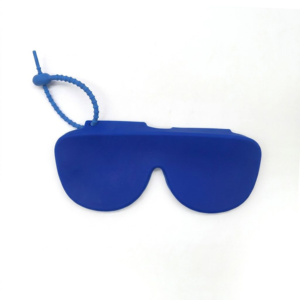 Silicone Waterproof Sunglasses <b>Case</b>, Soft Anti-Shock Eyewear Cover, Unisex Anti-Lost <b>Glasses</b> Bag with Lanyard - Product Image 2