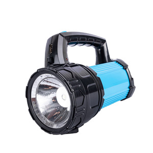 Solar Powered <b>Flashlight</b> 12W LED <b>Rechargeable</b> Camping Light With Dimmer Function - Product Image 2