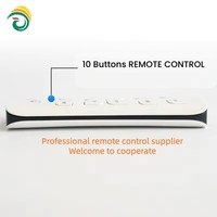 Control Remoto Inalámbrico Mini de 10 Botones con Llave y Logotipo Personalizables, Infrarrojo RF, Alcance de 10 Metros, 12 Meses de Garantía, Directo de Fábrica