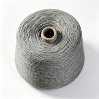 KY T50 100% Ring-Spun Polyester Yarn 40S/1 Eco-Friendly S-Twist #5 Grey Raw Strength 480 Evenness 16% Sewing Knitted Products