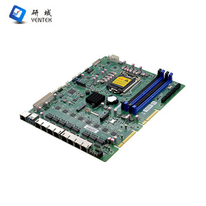 เมนบอร์ดอุตสาหกรรม Yentek Q570SL4 8 พอร์ต Gigabit Ethernet LGA1200 M-ATX DDR4 สี่ช่องสัญญาณ SATA VGA - Product Image 2