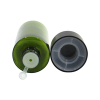 150ml/200ml/250ml/300ml bouteille d'eau de toner vide de soins de la peau vente en gros conteneur rond de lotion en plastique PET avec bouchon étanche