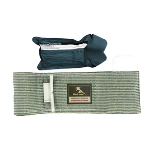 Metresq disesuaikan perban luka Israel perban 4 inci perban terkompresi perban elastis medis dengan Pad yang lebih besar - Product Image 1