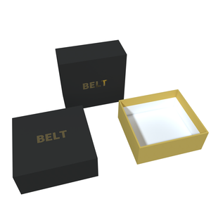 Nhỏ Có Thể Tái Chế Hộp Vành Đai Bao Bì Tùy Chỉnh Sang Trọng Ví Vành Đai Ngăn Kéo Hộp Với Logo Quần Áo Phụ Kiện Quà Tặng Bao Bì Hộp - Product Image 4