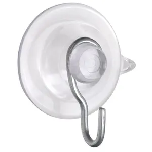 Custom Hundreds Of Shapes And Sizes Suction Cup Lass PVC Sution Cup With Hook Nut Screw Loop Plastic Ring And Different