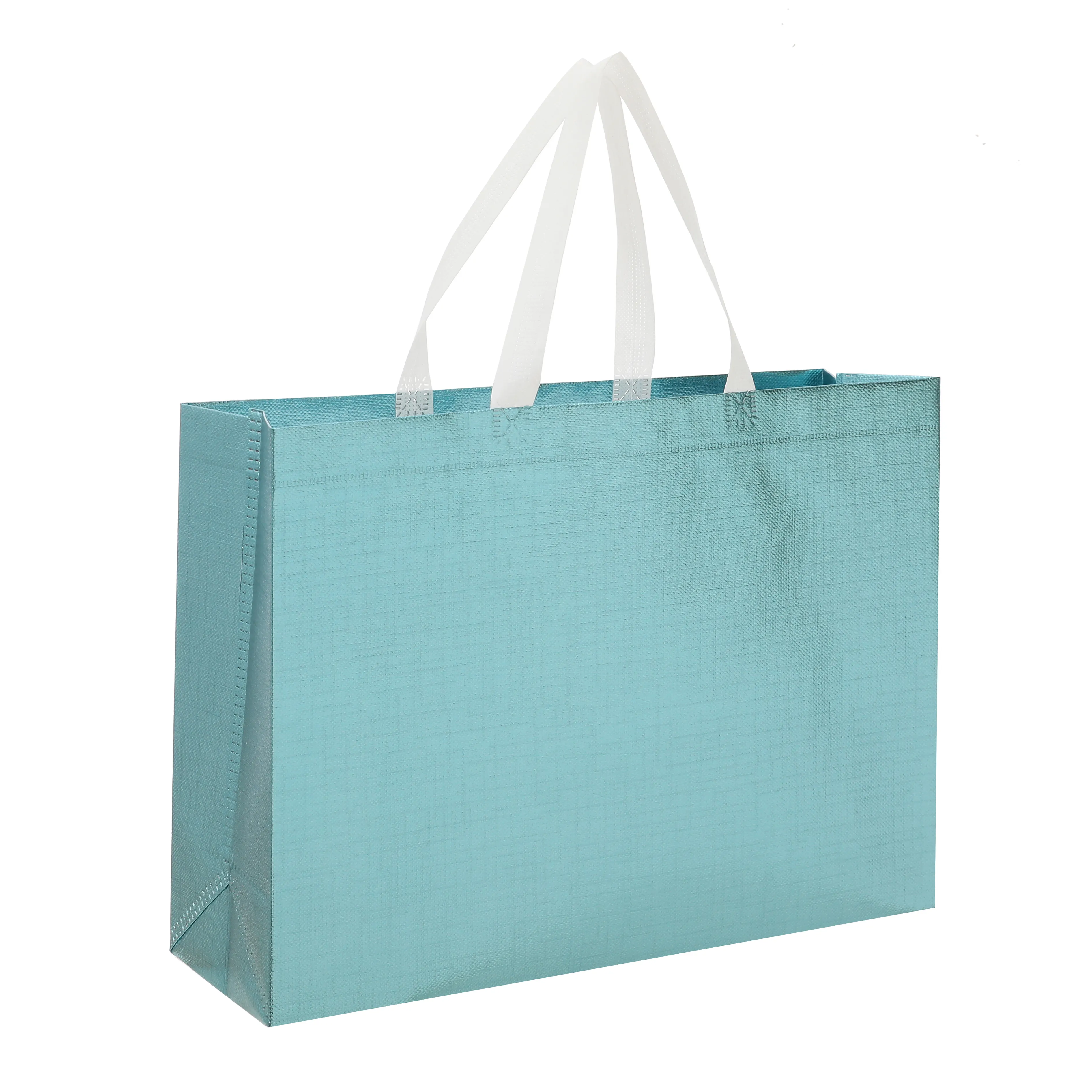 Ruicheng高品質カスタムリサイクル可能ショッピングバッグロゴ付き不織布バッグ不織布トートバッグスーパーマーケット用