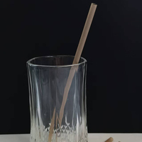 Pailles boire 200mm longue cuillère jetable faisant Tube trois 2mm Boba Machine décorations 9mm rayure plastique jetable paille