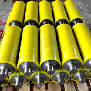Rol karet keras poliuretana kapasitas beban tinggi kustom rol karet cubit tahan aus - Product Image 1