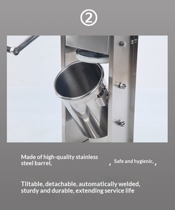 3L <b>Sausage</b> Filling <b>Machine</b> 201 Stainless Steel <b>Sausage</b> <b>Machine</b> Hand <b>Sausage</b> Filling Tool - Product Image 4