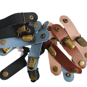 Ztc371 Clip de chapeau en cuir multi-usages, support pour chapeau de paille, pour sac à dos, accessoire de voyage en plein air, design coloré unisexe pour adulte - Product Image 4