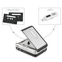 Convertisseur de cassette en MP3 Lecteur de cassette USB autonome Enregistreur Convertit directement les cassettes en clé USB Pas de PC requis