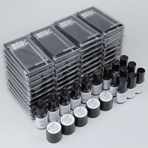 ESSI LASH C D Curl Handgefertigte Volumen-Wimpernverlängerungen Matte Schwarze Kaschmir-Wimperntrays <span class=keywords><strong>Premium</strong></span> Seiden-Wimpernverlängerungen - Product Image 2