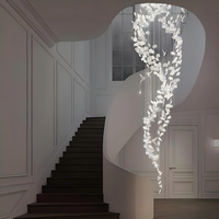 Lustre moderne en verre ANNO pour projets d'appartements de luxe