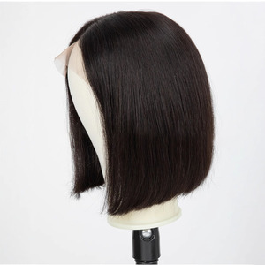 Perruques sans colle en <span class=keywords><strong>cheveux</strong></span> humains naturels, lisses comme des baguettes, <span class=keywords><strong>de</strong></span> haute qualité, couleur noire <span class=keywords><strong>pour</strong></span> femmes - Product Image 3