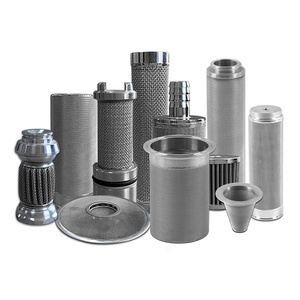 1 <strong>Micron</strong> 316L Stainless Steel <strong>Sintered</strong> Cylindrical <strong>Filter</strong> <strong>Element</strong> New Condition Air <strong>Filter</strong> Core <strong>Wire</strong> <strong>Mesh</strong> Stainless Steel <strong>Wire</strong> - Product Image 2