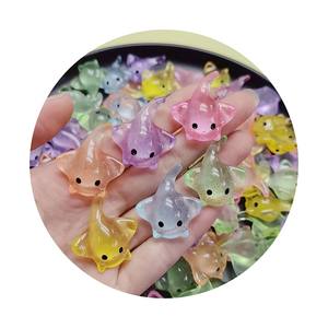 Bán Buôn Mini Manta Ray Hình Thực Tế Nhựa Sting Ray Biển Động Vật Bức Tượng Nhỏ Cho Cổ Tích Vườn Phụ Kiện - Product Image 1