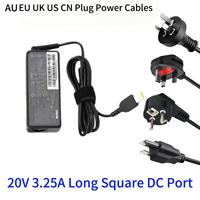 Adaptateur d'alimentation écologique 45W 65W pour ordinateurs portables, ports 20V DC et Type-C, câble long de 1,2/1,5 m, conception ignifuge, TOUTES MARQUES