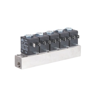 Yongchuang YCZ series ทองเหลืองสแตนเลส Manifold สําหรับกาแฟเอสเพรสโซ่ไอน้ําวาล์วขดลวดแม่เหล็กไฟฟ้า 24 V AC220V - Product Image 1