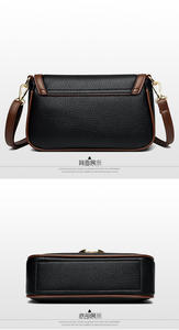 Nuevo patrón de cocodrilo de cuero Pu correa de hombro ajustable bolso de hombro con solapa Simple semicírculo <span class=keywords><strong>Flip</strong></span> Cover Saddle Bag Mujer - Product Image 5