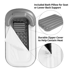 Nhà Máy Giá Biểu Tượng Tư Nhân Phòng Tắm Dành Cho Người Lớn Nhựa Gấp Đơn Lập Massage Nhựa Cầm Tay Thổi phồng Bồn Tắm Cho Người Lớn - Product Image 2