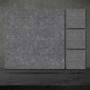 Baldosas de Porcelana con Aspecto de Hormigón 600x600mm, Cerámica Esmaltada Mate para Suelos de Salón - Product Image 1