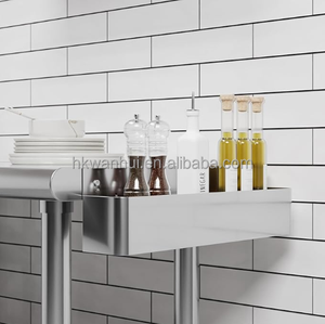 Stainless Steel Wine & Bottle Tier Speed Rail <b>Wall</b>-<b>Mounted</b> <b>Shelving</b> Organizer - Product Image 3