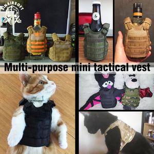 Sinairsoft a Miniature Hunting Molle Vest Beverage <b>Cooler</b> Polyester <b>Mini</b> Hunting Vests for Sale - Product Image 6
