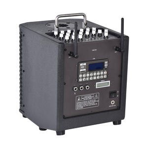 Oumeisheng-K8 Enceinte portable extérieure sans fil 5.0 en bois de 8 pouces avec batterie de plus de 10000 mAh pour téléphone portable et ordinateur - Product Image 2