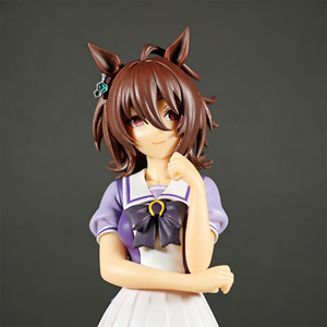 Figura Coleccionable de Anime en PVC de Agnes Tachyon en Uniforme Escolar de UmaMusume Pretty Derby, con Licencia Oficial, en Caja Original, Venta al Por Mayor - Product Image 2