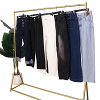 Jeans en nylon d'occasion de haute qualité, articles assortis - Origine Chine, export transfrontalier vers le Moyen-Orient (emballage en balles de 45/90 kg)