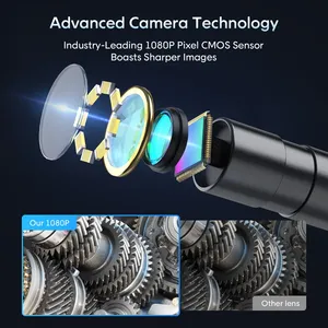 Factory Direct G40-<span class=keywords><strong>M</strong></span> 4,3-Zoll-IPS-Bildschirm Industrielles Video-Endoskop 8mm 1m Industrielle Endoskop kamera - Product Image 2