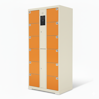 Vendu directement par le fabricant, casier de charge et de stockage pour smartphones de haute qualité avec système de code QR, design type armoire de classement