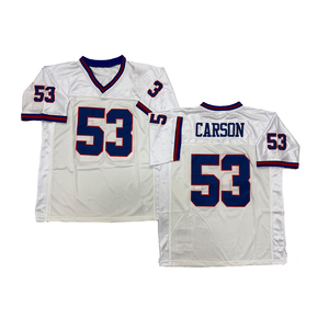 Maglia da Rugby Vintage da Uomo con Cuciture Stile Retrò 10 Eli Manning 11 Phil Simms 21 Tiki Barber <span class=keywords><strong>53</strong></span> Harry Carson 56 Lawrence Taylor Taglie S-3XL - Product Image 4