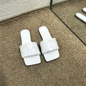 Sandalias Planas de Cuero Suave para Mujer, Moda Verano, Pantuflas de Lujo Cómodas para Dama, Superventas - Product Image 6