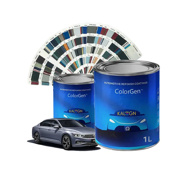 Colorgen ucuz fiyat Refinish araba boyası ayna etkisi şeffaf palto araba boyası kaplama