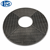 Grille en alliage galvanisé soudé antidérapante et sécurisée pour applications industrielles OEM/ODM, tours de refroidissement de villas et hydroélectrique