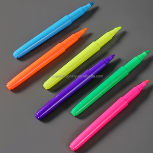 Màu pastel biểu tượng tùy chỉnh chất lượng cao nhanh khô 12 màu sắc <span class=keywords><strong>Highlighter</strong></span> Bút Đánh Dấu cho trẻ em cho các trường học - Product Image 3