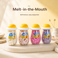 Biscuits pour bébés Aimo Fruity Sweet semi-mous probiotiques 16g Boîte de carton Durée de conservation de 12 mois
