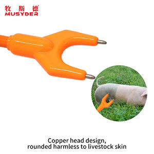 Outil de conduite du bétail Musyder, testé en ferme, 4400 mA, étanche, électrochoc pour porcs, commandes en gros avec marquage personnalisé - Product Image 2