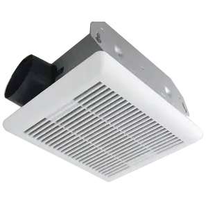 Multi Speeds DC Motor Energy Saving Compact Bathroom Extractor Fan 50CFM Ventilation Exhaust Fan