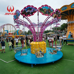 <span class=keywords><strong>Silla</strong></span> Voladora para Niños de 12 Plazas, Atracción de Parque de Diversiones, Columpio Giratorio para Exteriores para Centros Comerciales - Product Image 4