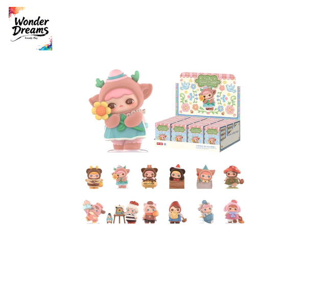 MART PUCKY Fairies Market Series Mickey Mouse Blind Box Figures Collectible Toys Paper Home Decorations Holiday Birthday Ages