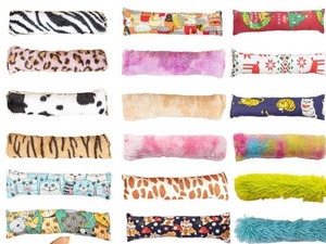 Venta al por mayor de juguetes de hierba gatera, cojines de felpa para gatos y juguetes con hierba para gatos para masticar y moler los dientes del fabricante - Product Image 5